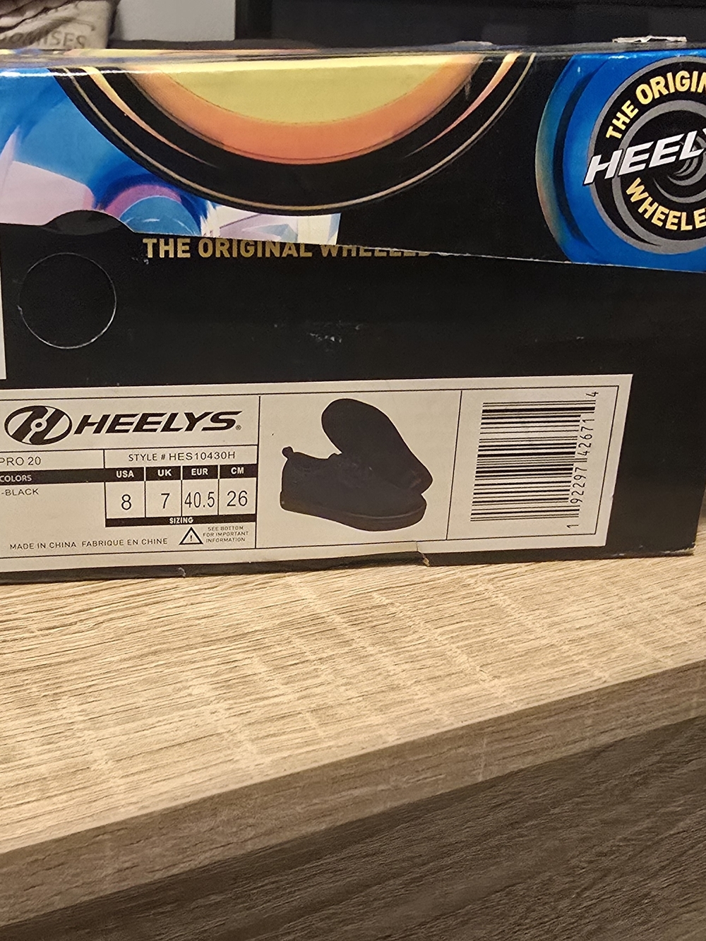 Heelys Pro 20 Black Skate Shoe Accessory